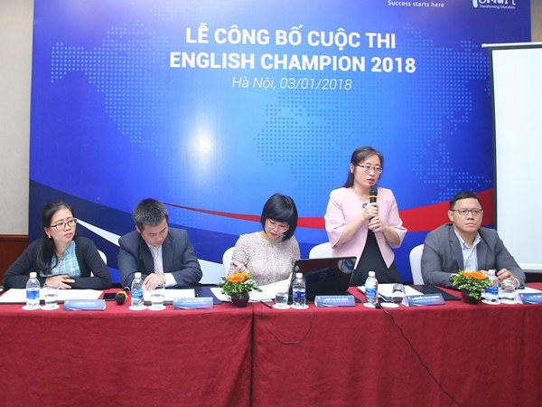Cuộc thi English Champion 2018 có tổng giải thưởng 50 tỷ đồng ảnh 1