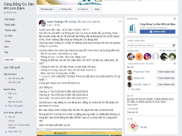 Hà Nội cảnh báo giả mạo chỉnh sửa hồ sơ tuyển sinh trực tuyến ảnh 1