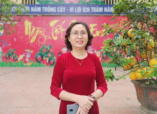 Học sinh Hà Nội hào hứng trở lại trường học sau kỳ nghỉ dịch ảnh 2