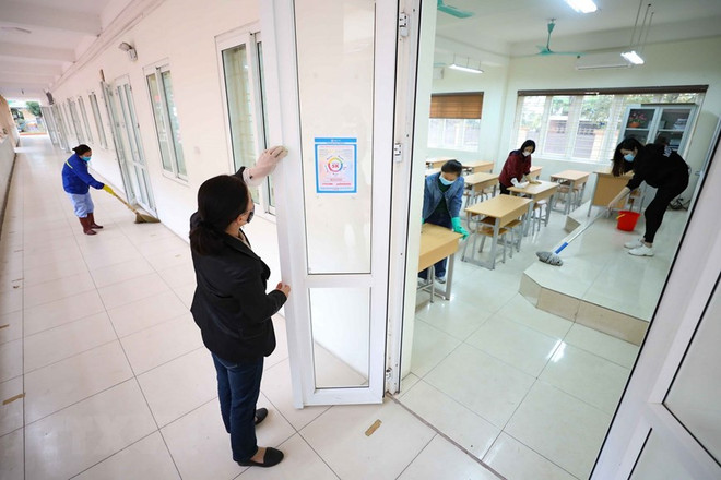 Yêu cầu các trường phải đảm bảo mục tiêu kép khi học sinh đến lớp ảnh 1