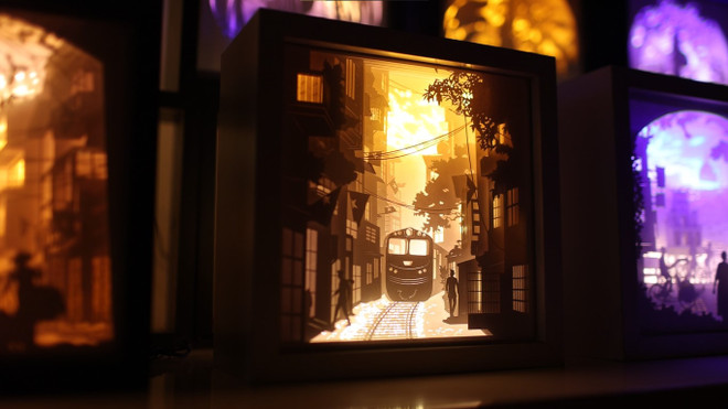 Bạn trẻ 9X làm đèn nghệ thuật tôn vinh cổ phục và cảnh đẹp Việt Nam ảnh 3