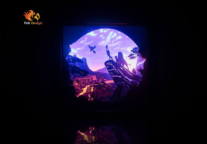 Bạn trẻ 9X làm đèn nghệ thuật tôn vinh cổ phục và cảnh đẹp Việt Nam ảnh 11