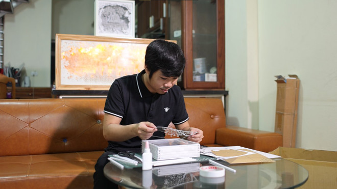 Bạn trẻ 9X làm đèn nghệ thuật tôn vinh cổ phục và cảnh đẹp Việt Nam ảnh 7