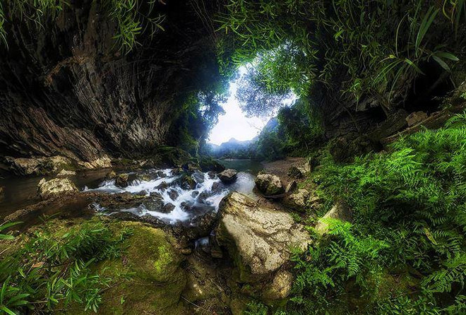 Hang Tú Làn qua góc nhìn của Bùi Thắng. (Ảnh: BTC) Cuộc chơi mới với nhiếp ảnh của Dzung Art và những họa sỹ ‘Tay trái’ ảnh 1