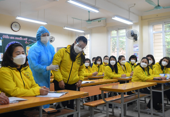 Hà Nội: Các trường tiểu học xử lý như thế nào khi có học sinh F0? ảnh 3
