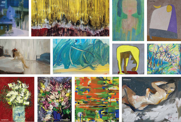 Nhóm họa sỹ G39 tiếp tục đấu giá tranh vì ‘Những trái tim ấm áp’ ảnh 1