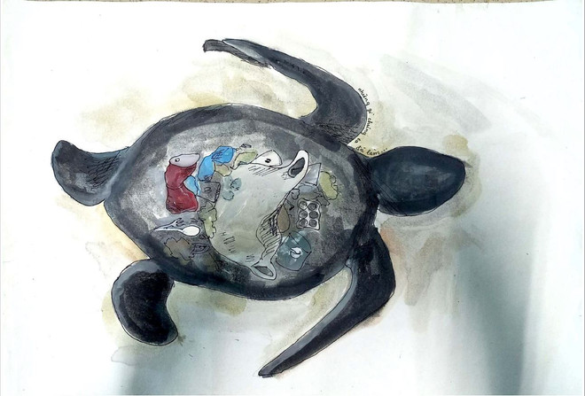 Học sinh Việt tranh tài tại cuộc thi vẽ do Đại sứ quán Hungary tổ chức ảnh 5