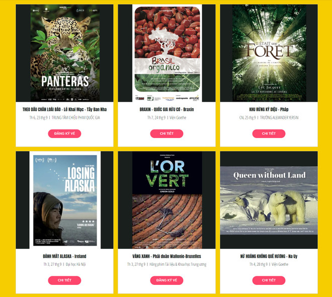 Xung quanh Liên hoan phim quốc tế đầu tiên về thiên nhiên tại Việt Nam ảnh 1