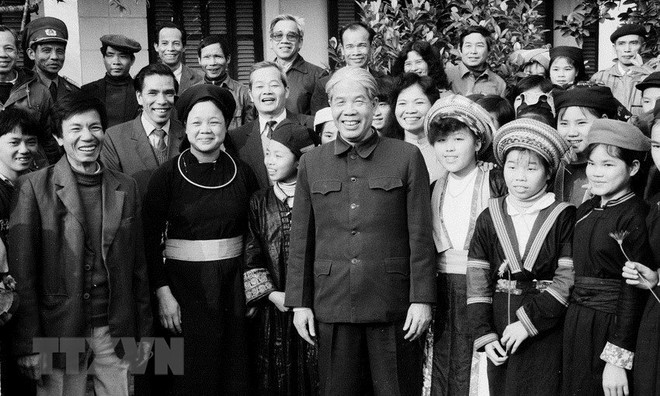 Nguyên Tổng Bí thư Đỗ Mười trong ký ức các văn nghệ sỹ ảnh 3