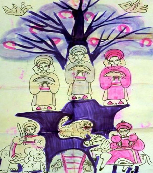 Chiêm ngưỡng và tìm hiểu về các loại tranh thờ của người Việt ảnh 4