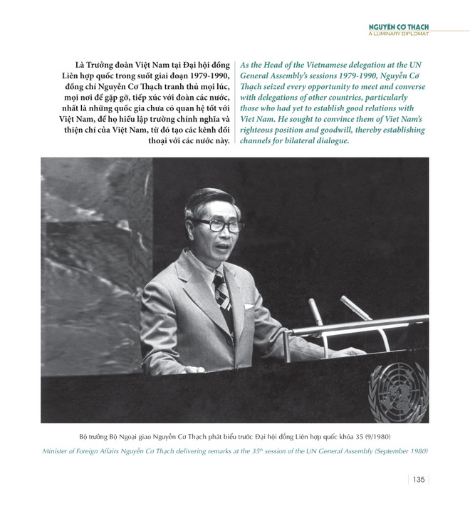 Sách ảnh tái hiện cuộc đời, sự nghiệp nhà ngoại giao Nguyễn Cơ Thạch ảnh 5