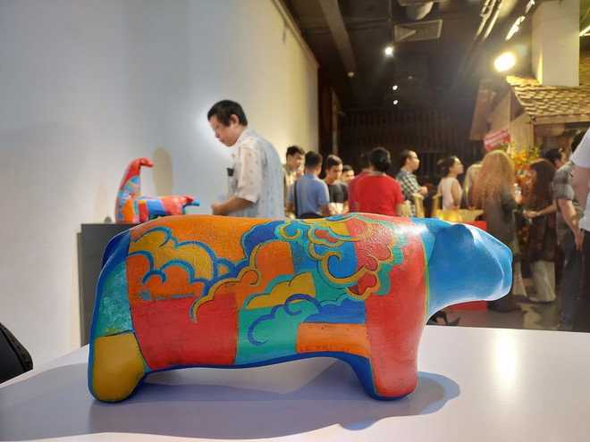 Triển lãm 'Con giống': Sự hòa quyện của truyền thống và hiện đại ảnh 2