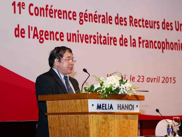 Khai mạc Hội nghị hiệu trưởng các trường đại học khối Pháp ngữ ảnh 1