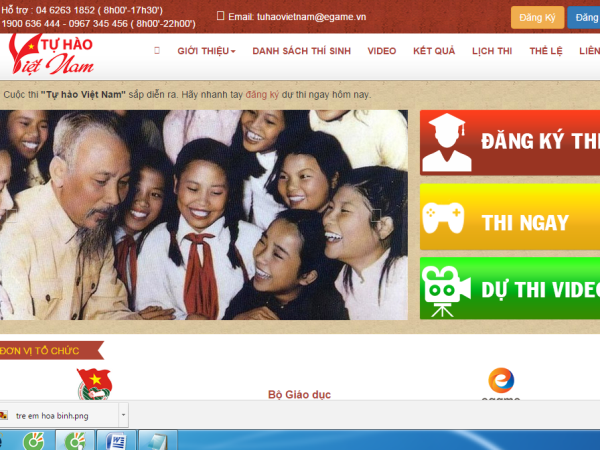 Phát động cuộc thi game, video Tự hào Việt Nam dành cho học sinh ảnh 1