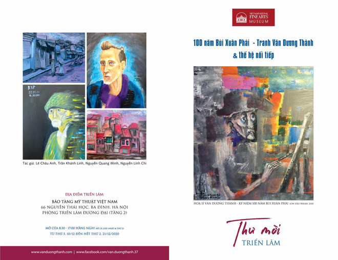 Họa sỹ Văn Dương Thành và thế hệ nối tiếp vinh danh Bùi Xuân Phái ảnh 1