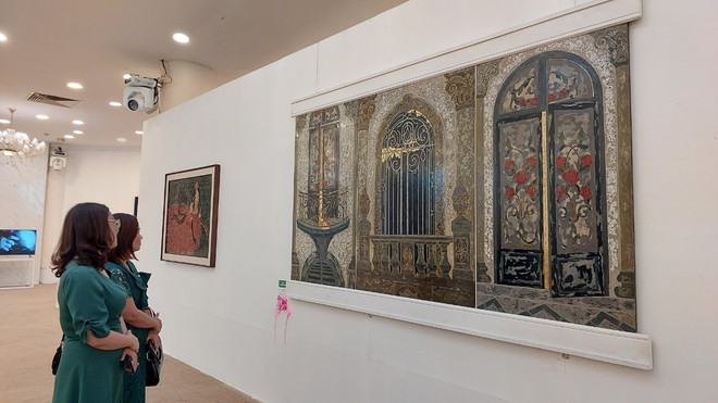 Festival Mỹ thuật trẻ: Nhiều tác phẩm đề cập đến vấn đề môi trường ảnh 1