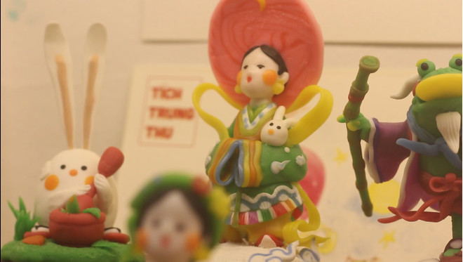 Ấn tượng với sản phẩm tò he, đồ chơi truyền thống Tết Trung Thu 2020 ảnh 1