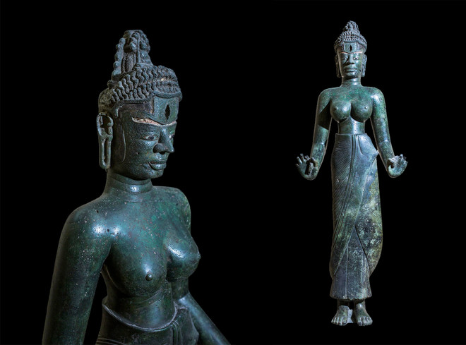 Giải mã Bảo vật Quốc gia: Bí ẩn hai hiện vật bị gãy từ tay Bồ tát Tara ảnh 1