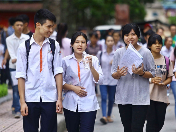 Thí sinh dự thi trung học phổ thông quốc gia. (Ảnh: Minh Quyết/TTXVN) 5 cách tân quan trọng trong kỳ thi trung học phổ thông Quốc gia ảnh 1