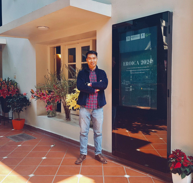 Âm nhạc của Beethoven truyền cảm hứng cho sắp đặt video về Hà Nội ảnh 1