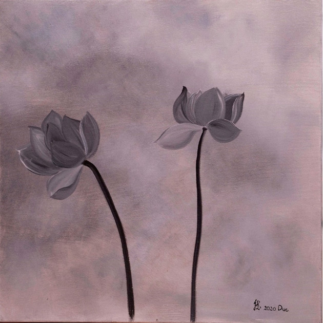 Triển lãm nghệ thuật tôn vinh vẻ đẹp thuần khiết của hoa sen ảnh 6