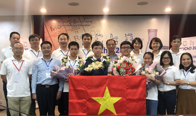 Việt Nam đạt thành tích kỷ lục tại Olympic Hóa học quốc tế 2020 ảnh 1