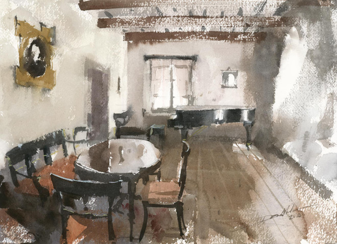 Phong cảnh và con người Ba Lan sinh động qua lăng kính họa sỹ gốc Việt ảnh 2