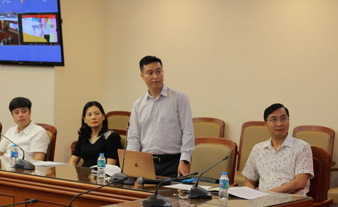 Nhà báo Nguyễn Hoàng Nhật, Phó Tổng biên tập Báo VietnamPlus. (Ảnh: PV/Vietnam+) Đi tìm lời giải cho bài toán tăng doanh thu của báo chí Việt Nam ảnh 2