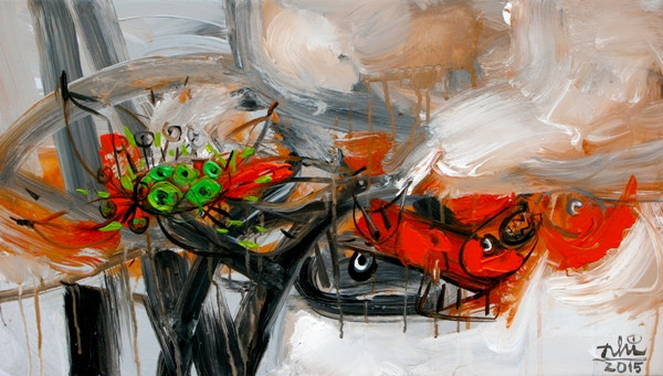 Ngô Bình Nhi và những hoang mang của người trẻ qua tranh vẽ ảnh 6