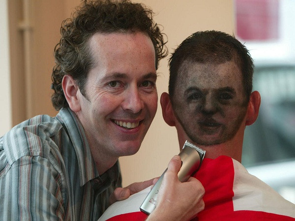 Trào lưu vẽ mặt các thần tượng lên đầu tại World Cup 2014 ảnh 8