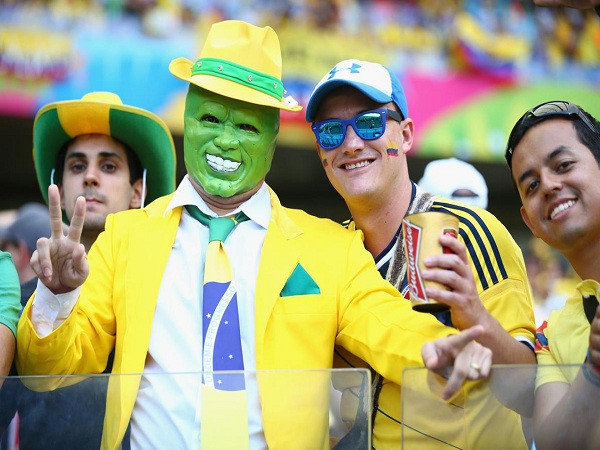 Những bộ trang phục ấn tượng trong mùa World Cup 2014 ảnh 8