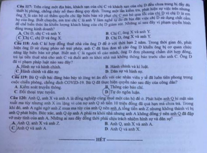 Gợi ý đáp án môn Lịch sử, kỳ thi Tốt nghiệp THPT 2020 ảnh 5
