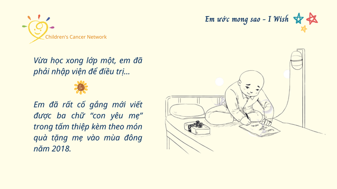 Độc giả sẽ xúc động trước những tâm sự chân thật, hồn nhiên của các em nhỏ. 'Em ước mong sao': Cuốn sách song ngữ xúc động của bệnh nhi ung thư ảnh 2
