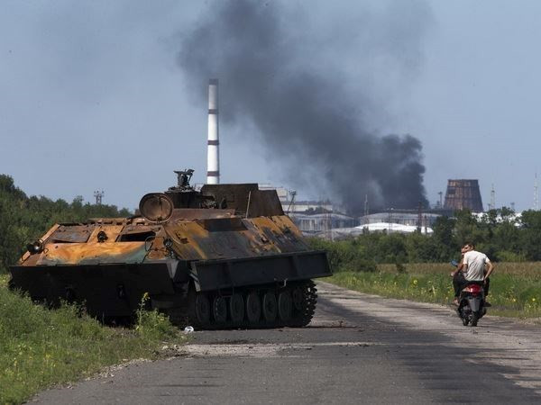 Mỹ công bố hình ảnh cho thấy Nga bắn rocket vào Ukraine ảnh 1