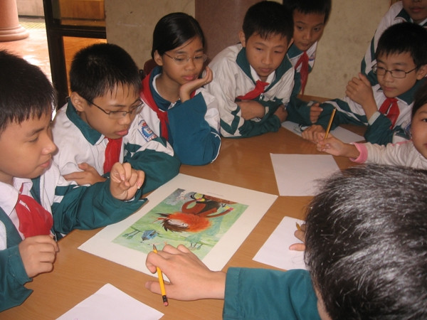 “Chuyến tàu kể chuyện” đến với thiếu nhi Đà Nẵng ảnh 1