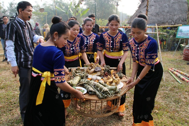 Lần đầu tiên tái hiện lễ rước nước ở Làng Văn hóa-Du lịch các dân tộc ảnh 1