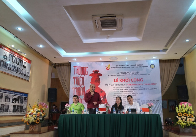 Vở cải lương-xiếc về Thượng Thiên Thánh Mẫu sẽ có nhiều bất ngờ ảnh 1