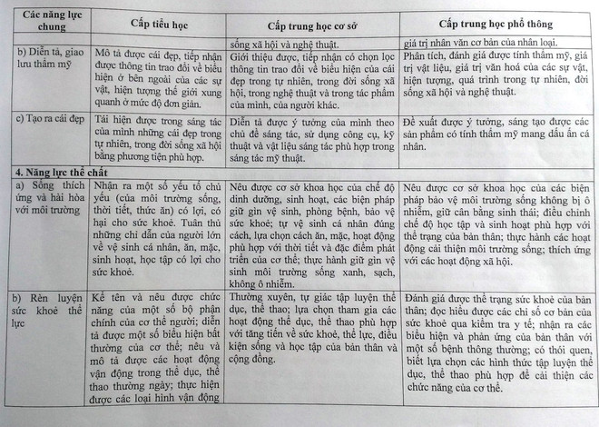32 tiêu chí đánh giá học sinh mẫu theo chuẩn giáo dục phổ thông mới ảnh 7