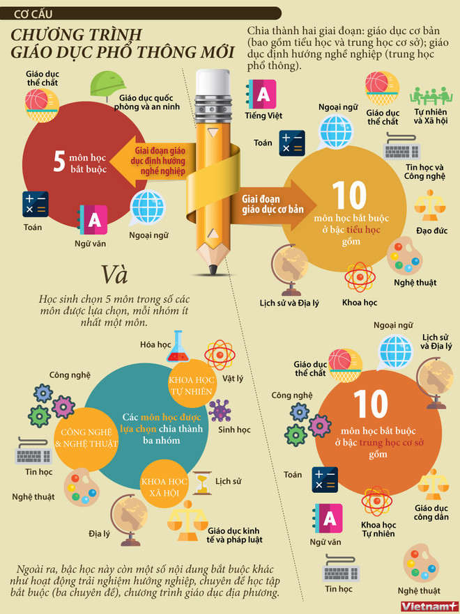 Chương trình giáo dục phổ thông mới sẽ có 3 năm định hướng nghề nghiệp ảnh 2