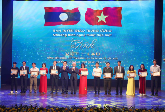 Tổng kết Cuộc thi 'Tìm hiểu lịch sử quan hệ đặc biệt Việt Nam-Lào' ảnh 4