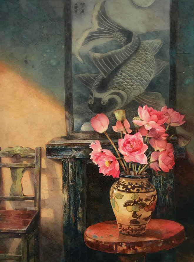 Triển lãm “Chút tình gửi phố”: Yêu Hà Nội qua từng góc phố, con đường ảnh 4