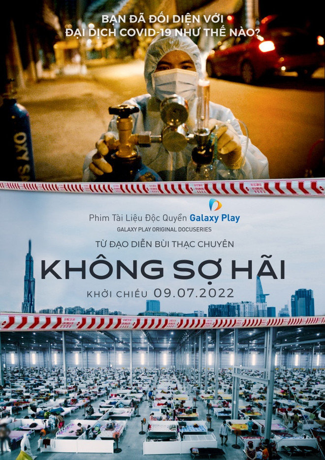 Poster dự án phim 'Không sợ hãi.' (Ảnh: Galaxy) ĐD Bùi Thạc Chuyên: Điều cứu sống con người chính là không sợ hãi ảnh 2