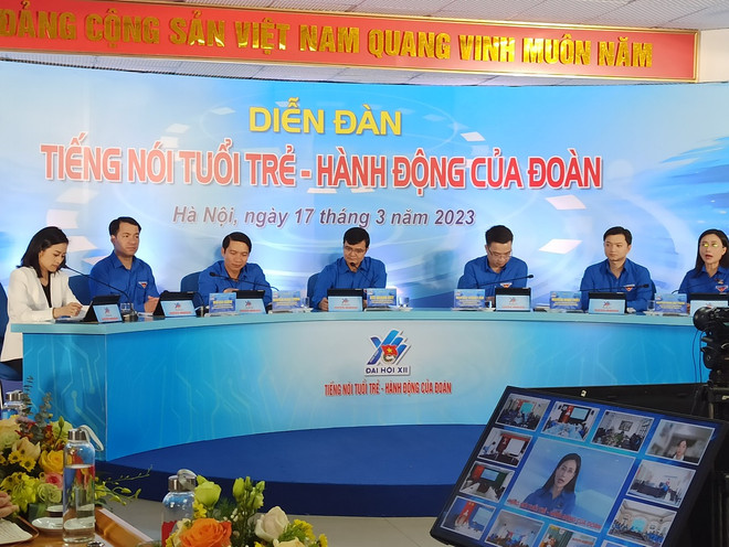 Gần 300.000 người dự diễn đàn 'Tiếng nói tuổi trẻ-Hành động của Đoàn' ảnh 1