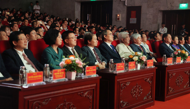 Các đại biểu dự Lễ trao giải. (Ảnh: M.Anh/Vietnam+) VietnamPlus đạt Giải B Giải Báo chí Đấu tranh Phòng, Chống Tham nhũng ảnh 1