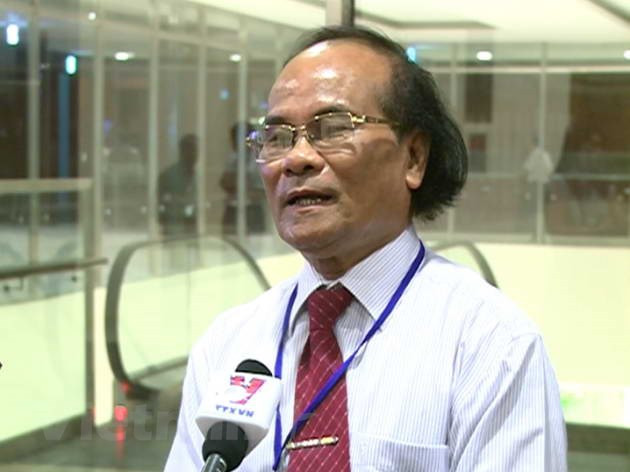 Giáo sư Đinh Quang Báo. (Ảnh: PM/Vietnam+) Tuyển sinh sư phạm: Đặt yêu cầu cao nhưng liệu có người 'leo'? ảnh 2