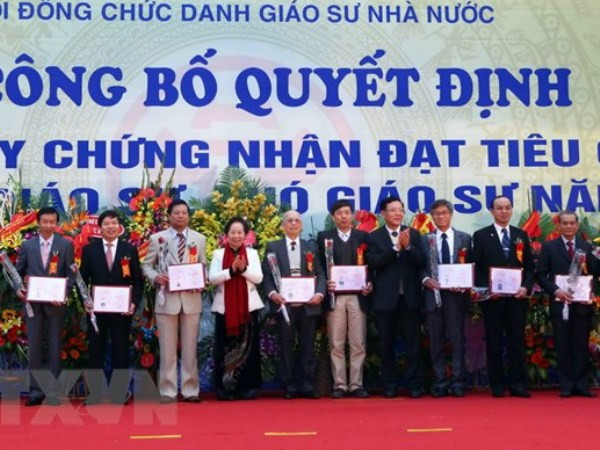 (Ảnh minh họa: TTXVN) Công bố kết quả rà soát bổ nhiệm giáo sư, phó giáo sư sau ngày 28/2 ảnh 1