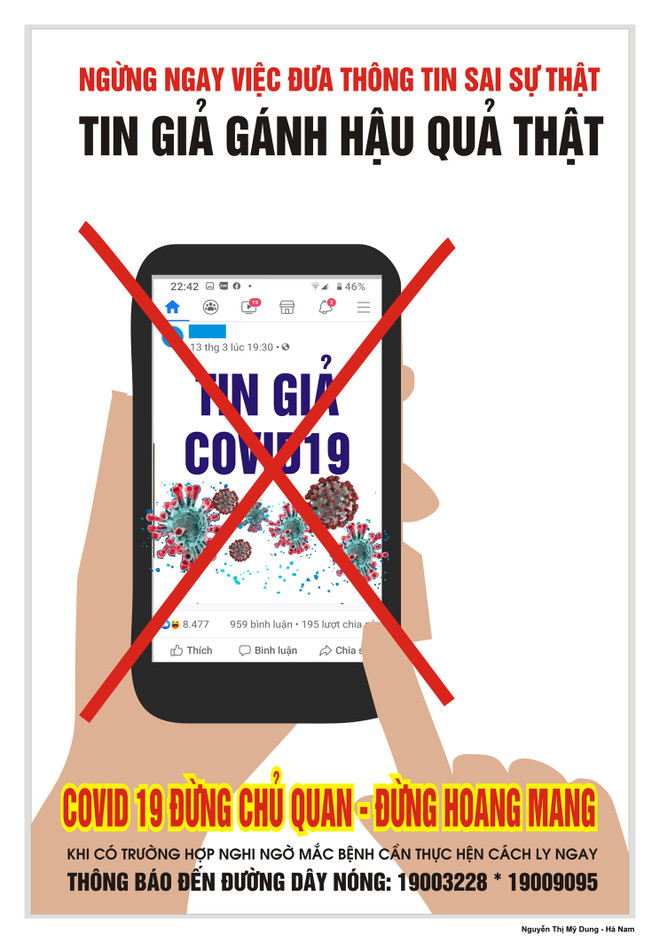 Họa sỹ Việt hào hứng vẽ tranh cổ động phòng, chống dịch COVID-19 ảnh 11