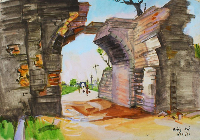 Gặp lại danh họa Trần Văn Cẩn với bộ sưu tập ký họa màu nước ảnh 4