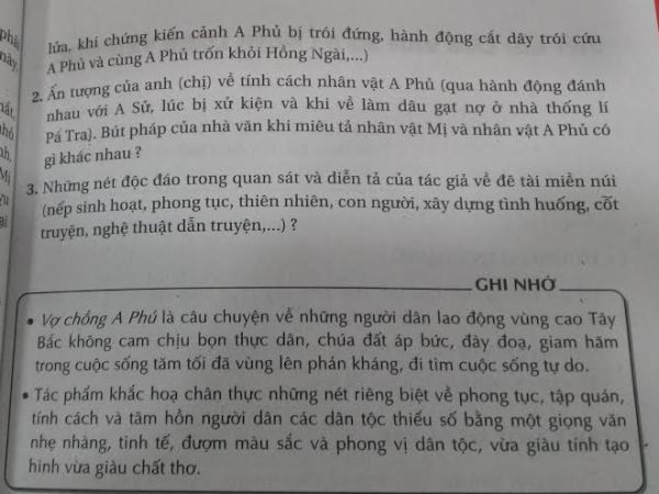 Giật mình với sách Ngữ văn 12: A Phủ về làm dâu nhà thống lý Pá Tra? ảnh 2