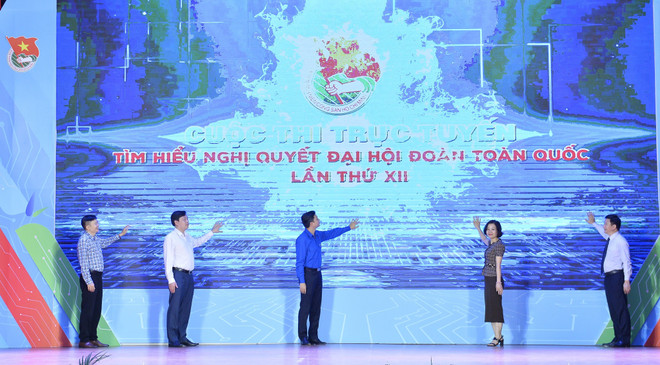 Phát động cuộc thi trực tuyến tìm hiểu nghị quyết đại hội Đoàn ảnh 1